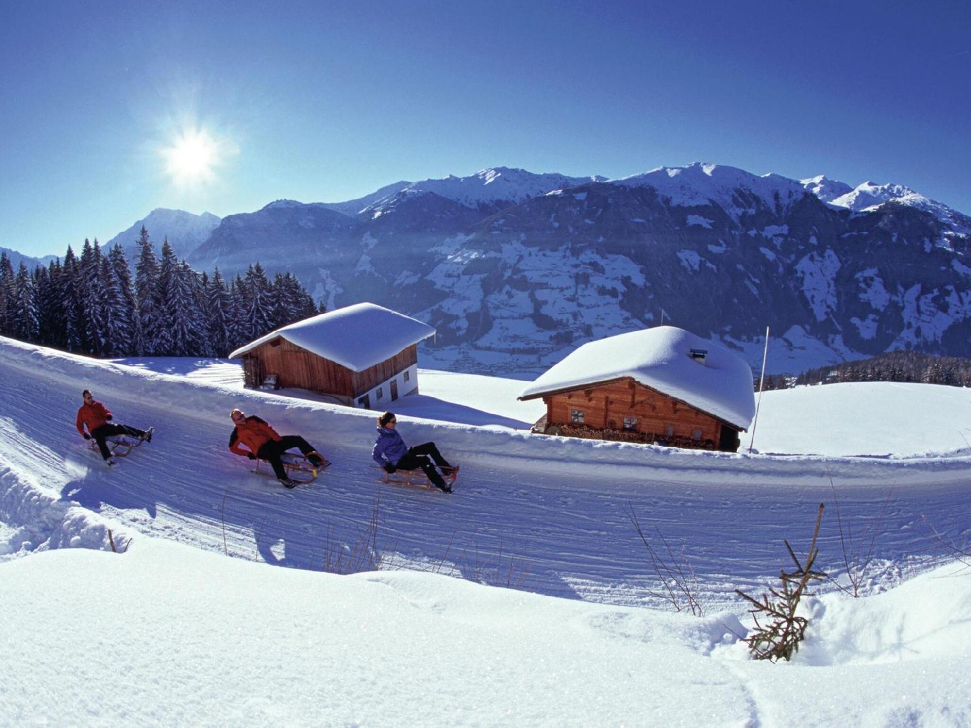Holiday Flat In Uderns Near The Ski Area Экстерьер фото
